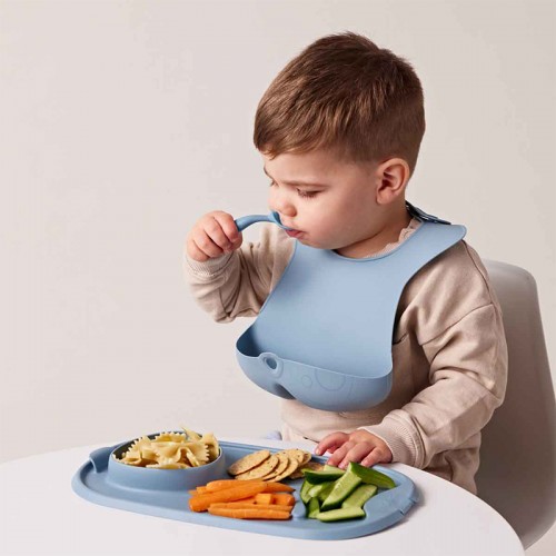 B.Box Roll + Go Mealtime Mat with Spoon | Travel Friendly | 6 months+